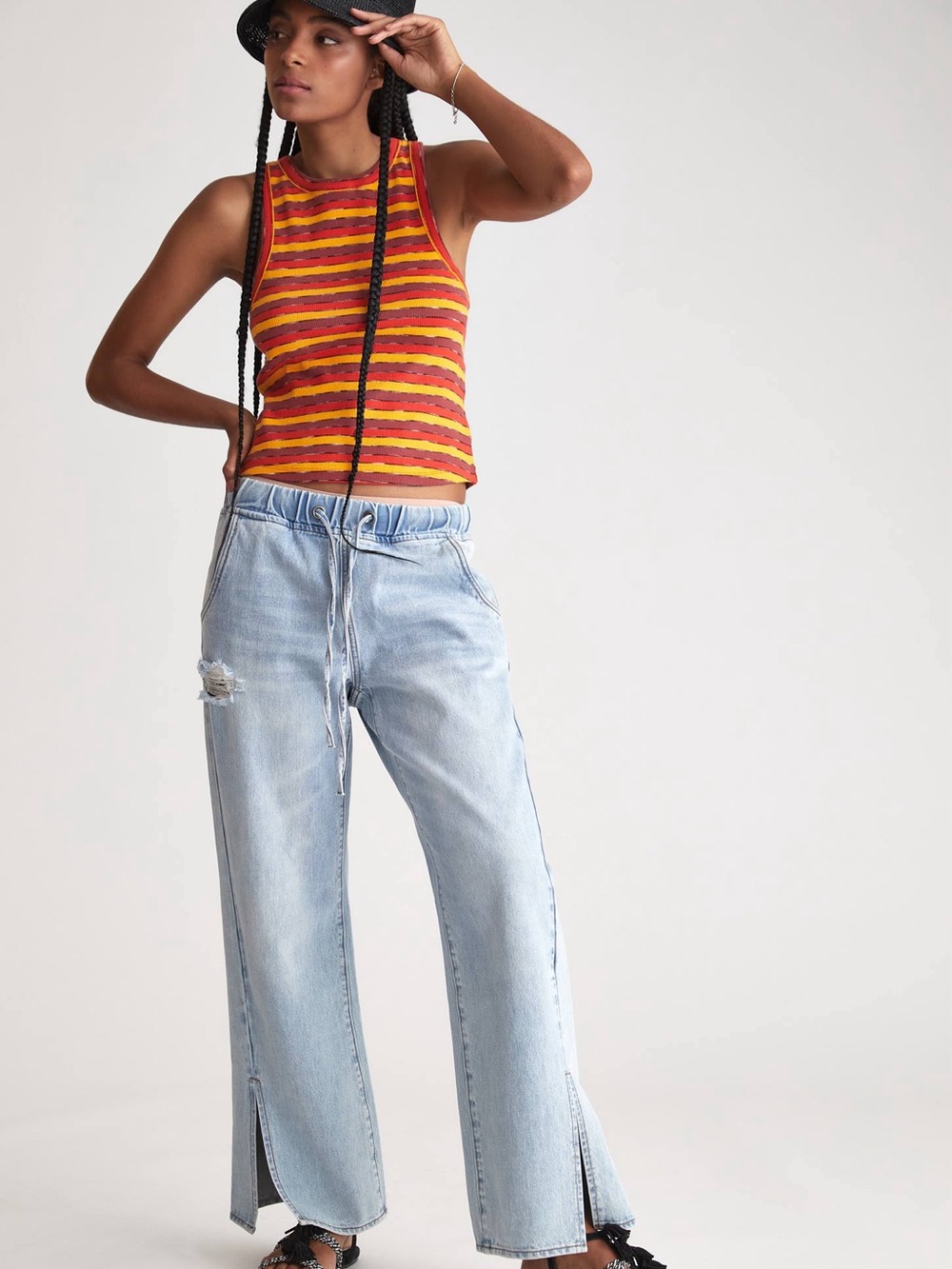 Anthropologie Ribbed Racer Tank - Picture 6 of 11